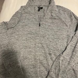 COPY - Nordstrom Men’s Quarter Zip Sweater Heathe…